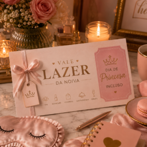 Vale lazer da noiva (dia de princesa incluso)
