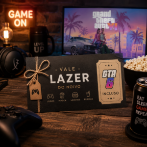 Vale lazer do noivo (GTA 6 incluso)